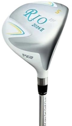 Golfklubba trä nr.1/3/5/4H högerhänt golfdriver järn hybridklubb ljus grafit axel fairway skog för kvinnor (#5W)