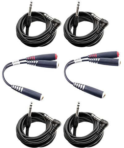 drum-tec E-Drum Splitter Bundle Buchse auf 2X Buchse