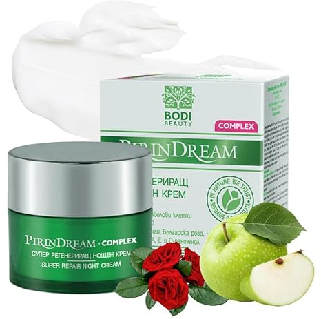 BODI BEAUTY – Crème visage nuit hydratante anti-âge 50 ml – Matrixyl 3000 + PhytoCellTec + acide hyaluronique | peaux sèches sensibles | nutrition riche, lissage des ridules, confort sans film gras