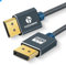 Thzzhnno Cable DisplayPort 1M, Certified Cable DisplayPort a DisplayPort 1.2 Cable DP Alta Velocidad 4K@60Hz, 2K@165Hz, 2K@144Hz para laptop, PC, Monitor