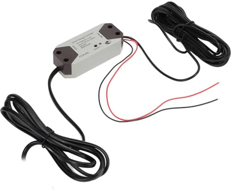 Pongnas Apriporta Garage Smart WIFI, APP di Controllo Vocale Wireless Programmazione Timer Remoto Chiusura Automatica Aperta con Rilevamento dello Stato, per APP Smart Life (Spina europea)