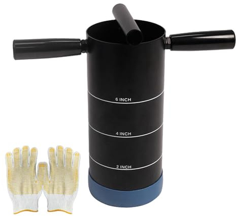 Golfhålsskärare - hålmaskin med avtagbart handtag, 2, 4 och 6 tum utomhus hålgrävmaskin | för övningsfält utomhus, trädgård, gräsmatta, gräsmatta, gräsmatta, gräsmatta,