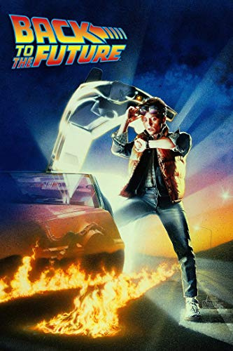 Filmposter Eliteprint Zurück in die Zukunft V1 A3 Classic 80er Jahre auf 250 g/m² Druckmaterial