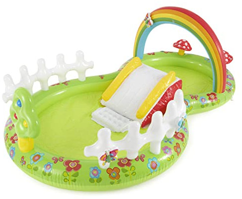 Intex My Garden Play Center, 289,6 x 180,3 x 104,1 cm, für Kinder ab 2 Jahren