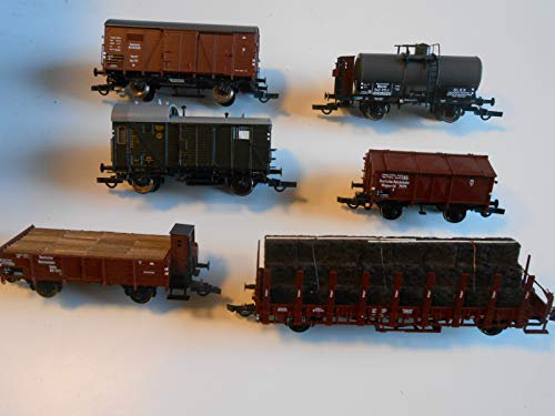 Roco aus 51323 Güterwagenset der DR, 6-teilig