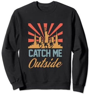 Outside Skating Skateboard Waveboard Longboard Skater Sweatshirt