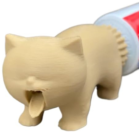 Distributeur De Dentifrice Enfant - Distributeur de Pâte Dentifrice Anti-Régurgitation pour Chat - Toppers Mignons pour Tube de,Pour Salle de Bain Douche Chambre Enfant Plan de Travail Amou