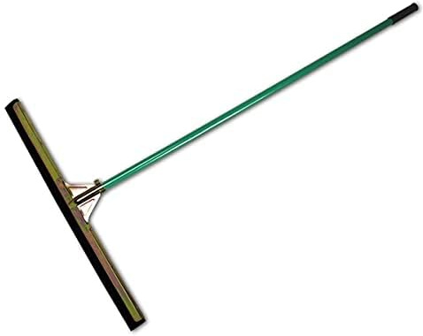 R.G. Wasserschieber Metall Stiel 135cm Bodenabzieher Bodenwischer Wasserabzieher Moosgummi Fensterabzieher Profi-Abzieher (75 cm)