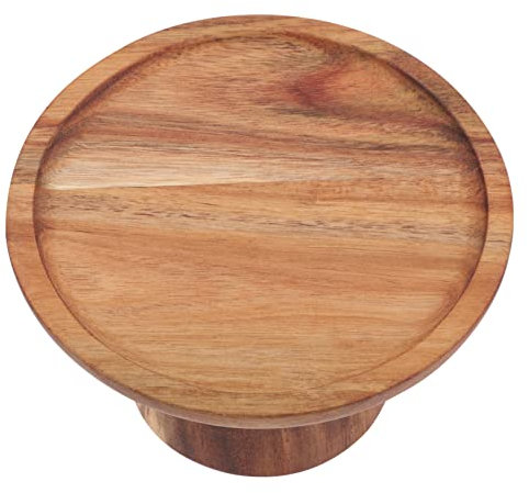 Cabilock Présentoir à Gâteaux Sur Pied, Plat à Gâteau Et Assiette à Fruits, Plateau Rond En Matériau Résistant, Usage Pour Fête Et Banquet, Pour Présentation De Desserts Et Goûters