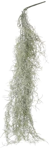 BESTOYARD 36-Inch Realistic Artificial Spanish Moss, Large Faux Hanging Plant Vine for Indoor Home Decor, Terrarium, Wreath & DIY Crafts