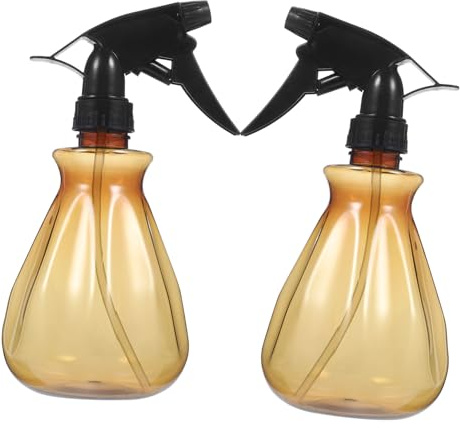 POPETPOP Lot De 2 Arrosoirs Portables 500 Ml En Plastique Pour Jardinage Domestique, Balcon Et Plantes D’intérieur, Pulvérisateur Manuel Léger Et Ergonomique, Bouteilles D’arrosage Multifonctionnelles