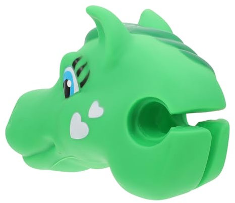 HONMEET Fahrradlenkerdeko Cartoon Pferdkopf Aus Silikon Kinderfahrrad Roller Dreirad Lenkerornament Dekoration Für Kinderfahrräder