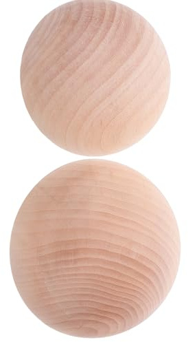 HAPINARY Lot de 2 outils en céramique en bois pour poterie, moules semi-circulaires pour presser l'argile, moule pour assiettes et bols, accessoires pour modéliser et texturer