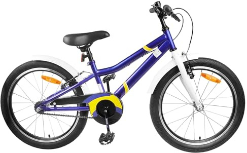 vidaXL Kinderfahrrad Stahl Jugend Fahrrad Stahlrahmen Outdoor Radfahren Park