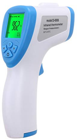 LCD Digital Forehead No-Touch Infrared Body For Thermo_meter, Instant Reading, Suitable for Kids & Adults, Fever Check Indoor and Outdoor Use