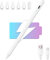 MMK Lápiz para iPad 2018-2025, Baja Latencia y Precisión de Píxeles, Stylus Pencil con Adsorción Magnética & Rechazo de Palma,para iPad 11(A16)/10-6, Pro M4/11/12.9/13, Air M2/3/4/5, Mini 5/6/7