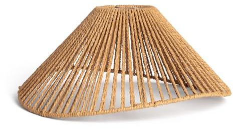 LEDKIA LIGHTING Paralume Lampada Sospensione in Carta Intrecciata Gertxen Ø450 mm