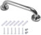 Barre d'appui en Acier Inox Poignée de Baignoire de Salle de Bain pour WC Toilette pour Personnes Âgées/Handicapées/Enfants/Enceinte 25 cm