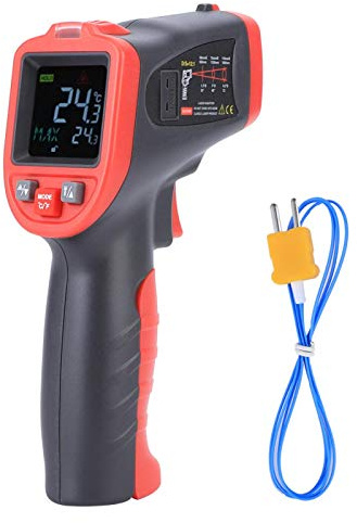 Fydun Thermomètre infrarouge WT323B -50 ℃ -850 ℃ Thermomètre infrarouge numérique sans Testeur de température IR industriel
