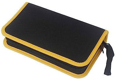Verbesserte Werkzeugtasche, kleine leere Werkzeugtasche, tragbare Aufbewahrungstasche aus Oxford-Gewebe, Aufbewahrungstasche für Schrauben, Bohrer, Hardware-Reparatur