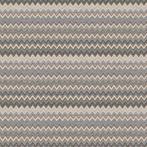 GIURI TESSUTI - Tessuto GOBELIN JACQUARD - Venduto al Metro in altezza 280 cm - per Tappezzeria, Arredo, Accessori e Borse (CHEVRON NEUTRAL)