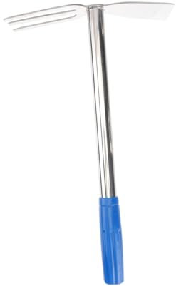 SUPVOX Houe Jardin Inoxydable Multi-Usage Petit Outil Manuel pour Désherbage Travail du Sol Et Transplantation Léger Et Polyvalent pour Jardinage à Main