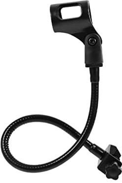 CIMAXIC Mikrofonarmständer Aus Eisen Mikrofonregal Abnehmbarer Mikrofonhalter Flexibles Aufbewahrungsregal Stabiler Boden Für Stabilität