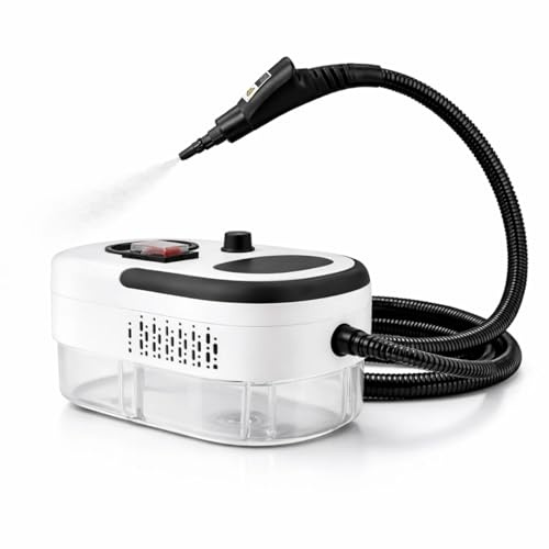 Pulitore a Vapore Portatile 2500W ad Alta Pressione – 6 Velocità Regolabili, Serbatoio 1200 ml, 3 Testine Incluse