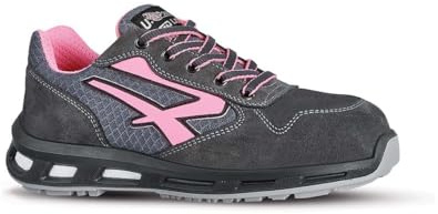 U-Power - Scarpa di sicurezza bassa LOLLY S1P SRC - REDLION - U-Power, Grigio Rosa, 41 EU