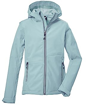 Killtec Flicka Kow 168 Grls Sftshll Jcke Softshelljacka med huva/utomhusjacka är vattenavvisande