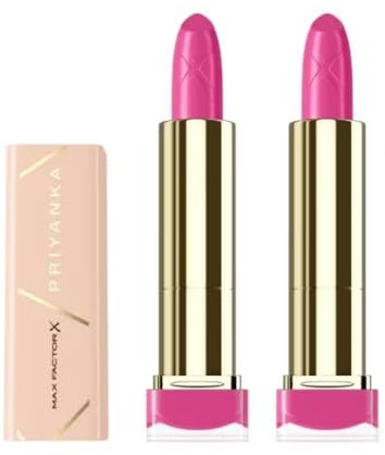2 x Max Factor Colour Elixir Priyanka Lipstick - 098 Wild Flamingo