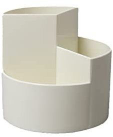 WZYYCV Organizer Desk stifte Schreibtisch-stifthalter, 3 Fächer, 360-grad-drehstift-schreibtisch-organizer, Niedlicher Stiftbecher Für Büro, Schule Organizer Desk stifte