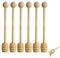 Dzmuero Cuchara Miel, Cuchara Miel Madera, 6 Piezas de Cucharas para Miel, Espiral de Miel, Palo para Miel, Dispensador de Miel para Boda, Cumpleaños, Baby Shower, Navidad, Fiesta