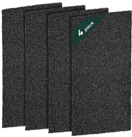 Filtro compatibile con Bauknecht Privileg Whirlpool HX 481010354757, filtro per asciugatrice | può essere utilizzato al posto del filtro Bauknecht, 225 x 107 x 8 mm (Set da 4)