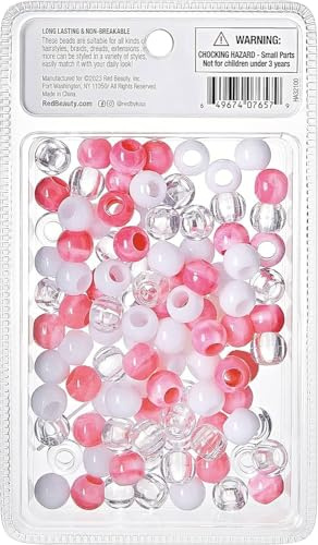 Haarperlen, Dreadlock-Perlen für Damen, Dreadlock-Dekorationen für Zöpfe, Haarschmuck für Zöpfe, Haarschmuck für Zöpfe, Haarschmuck für Dreadlocks in 4 Farben, Haar-Accessoires für Dreadlocks, 48