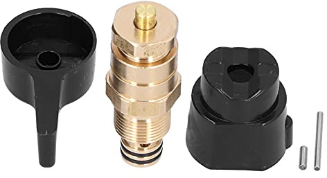 Gruppo valvola antiriflusso valvola limitatrice di pressione con maniglia compatibile con spruzzatori airless Titan 440C 440i 450 e Wagner PS20 PS22 - Materiale in ottone e