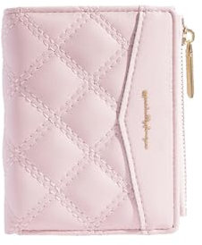 Geldbörse Damen Portemonnaie Geldbeutel Portmonee Wallet Klein Rosa Geldbörsen Geldtasche Brieftasche for Women Card Holder Karten Cardholder Geschenk für Freund Geburtstagsgeschenk Gift Frauen