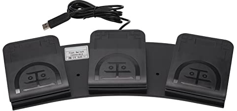Pedale per Computer Tasti USB Ple Controller MIDI Interruttore Meccanico Tastiera Programmabile per Giochi Compatibile con PC per Trascrizione e Giochi
