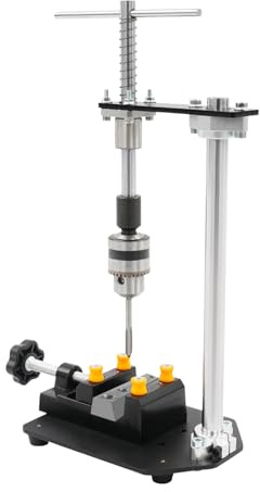 HOLMZCED Manual Tapping Machine, Adjustable Precision Hand Tapper Vertical Tapping Tool Portable Tap Holder Wrench