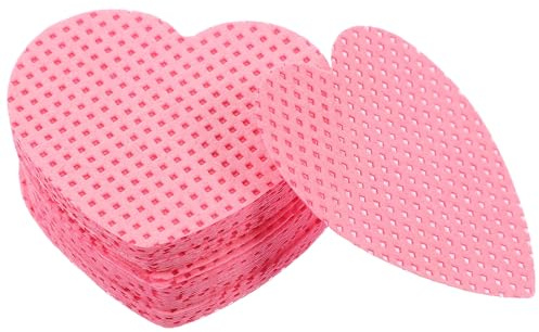 Dischetti Rimuovi Smalto 200 Fogli Cotone a Cuore Rosa | Contenitore Incluso, Formato Tascabile, Pulizia Rapida delle Sbavature, Uso Manicure e Casa