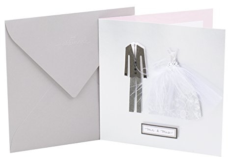 Hallmark Signature Wedding Card, Mr. and Mrs. (0699RZH4038)