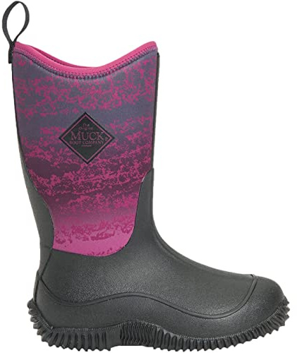 MUCK Kids' Hale Boot, Black, Size 8(M)