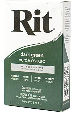 Rit Dye Powder 31.9g Dark Green