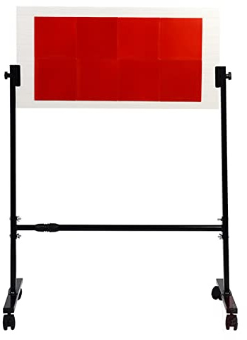 LLAA Tischtennis Rebound Tafel Fachmann Tischtennis-Rebound-Board Mit Ständer Und Rad, Freistehend Single Self Ping Pong Training Springback-Maschine, (Color : Red)