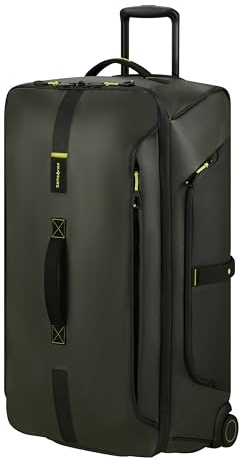 Samsonite Paradiver Light - Borsa da Viaggio con Ruote (79 cm), Large, Idrorepellente, Leggera, 121.5 L, Verde Giungla (Jungle Green)