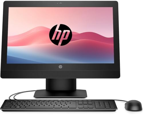 HP ProDesk 600 G3 Todo en uno Ordenador de Escritorio PC con Monitor de 21,5 Pulgadas, Intel Core i5-7500, 8GB RAM, 256GB SSD, Teclado Americano, WiFi, Bluetooth, Windows 11 Pro (reacondicionado)