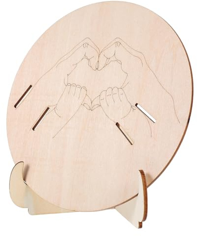 SAFIGLE Babyankündigungsschild und Leicht zu Reinigendem Tragbarem Design mit Eleganter Handwerkskunst für Krankenhausgeburt und Babyparty Dekoration