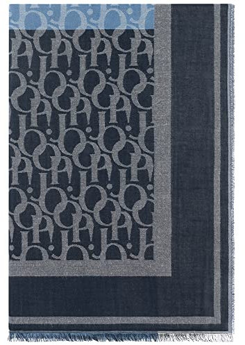 Joop! Herrenschal, (LxB) 180x60 cm, Navy 405