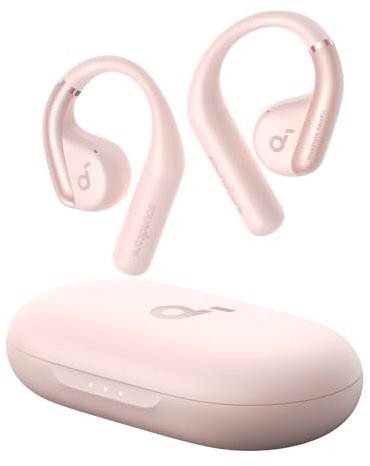 soundcore by Anker Open-Ear Kopfhörer AeroFit, 42h Akku, IPX7 Wasserschutz, Ultra bequemes Design, Sicherer Halt, Ausgeglichener Sound, Bluetooth 5.3, Kabellose Earbuds für kleine Ohren