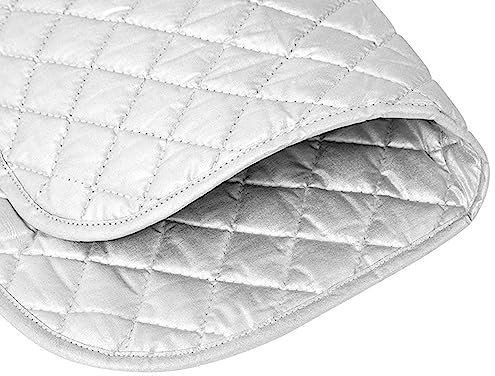 JoboJi Telo per Stirare sul Tavolo Copriasse da Stiro 80x140cm 60x120cm Tappeto da Stiro da Tavolo per Una Comoda Stiratura a casa & Viaggio, Telo Stiro Universale(80x140cm/31.5x55in)